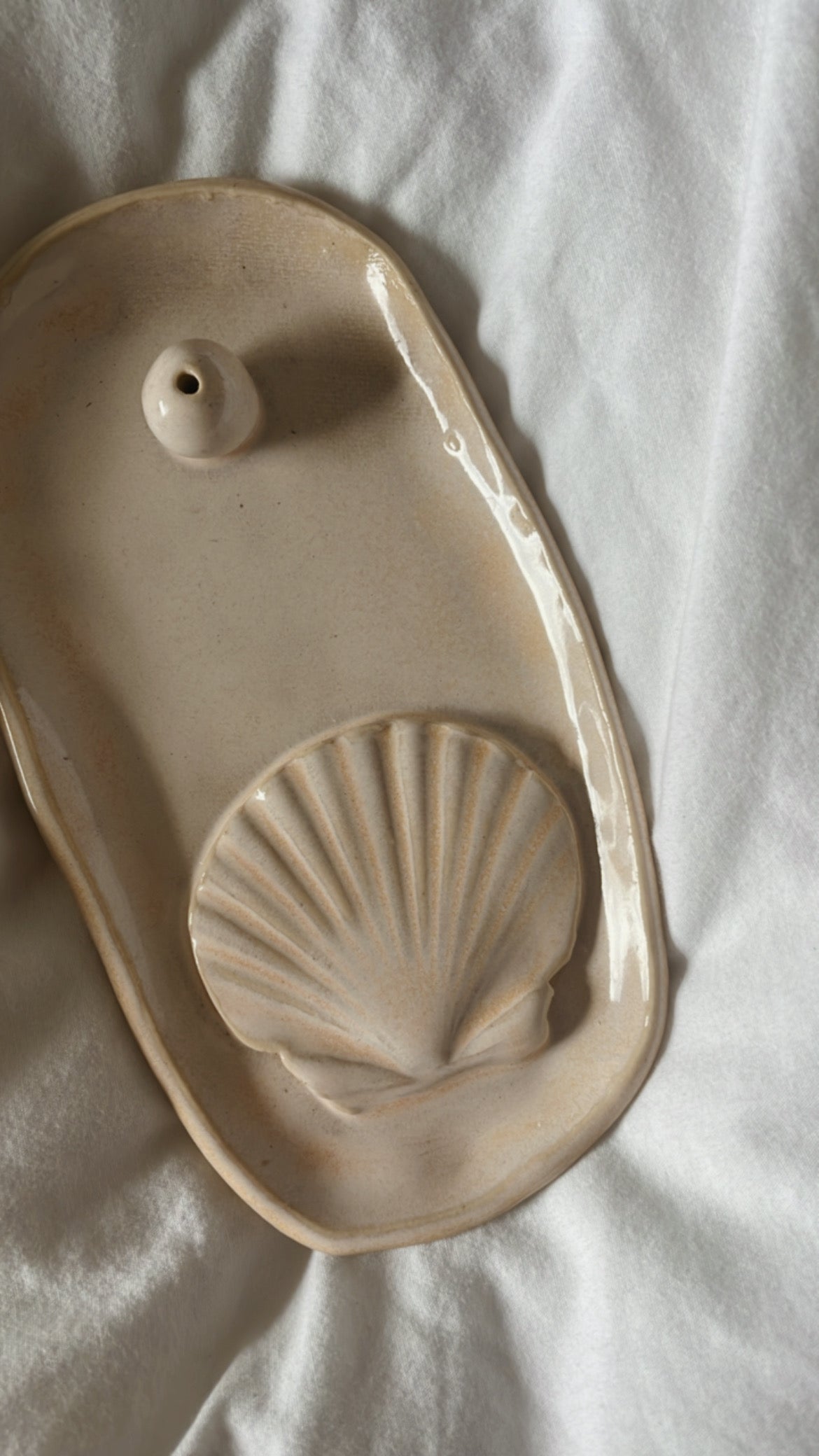 Coastal Ceramic incense burner