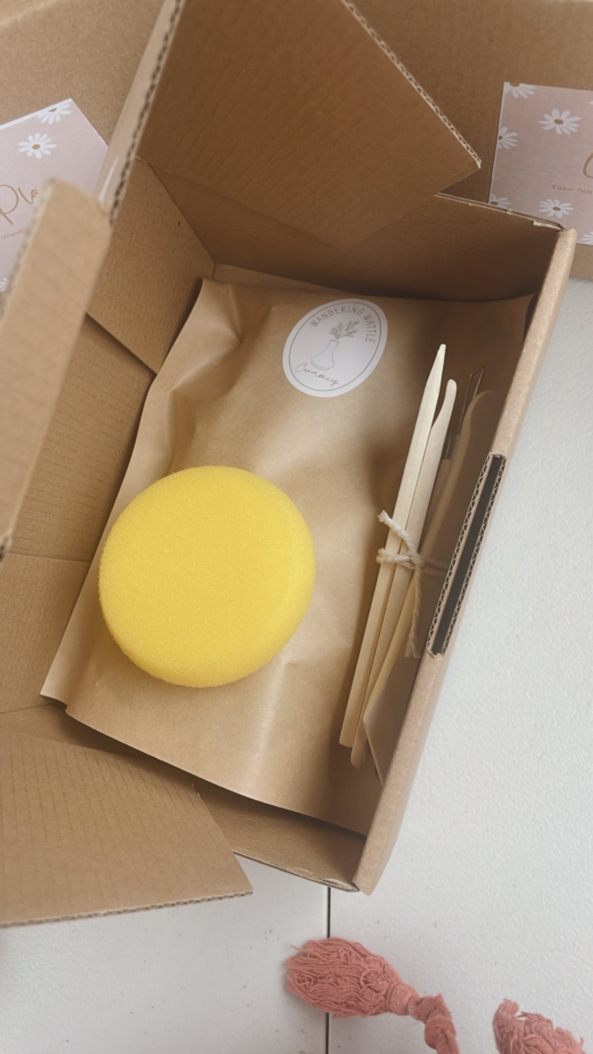 Clay Play - take home pottery kits