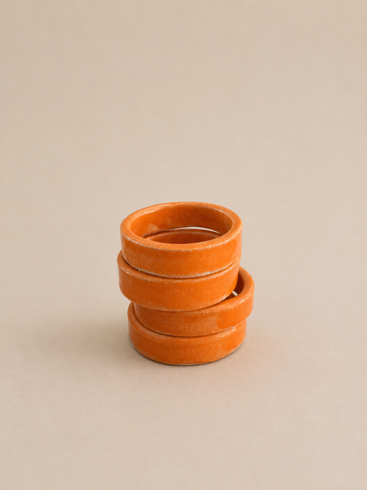 Ceramic Bangle - Orange