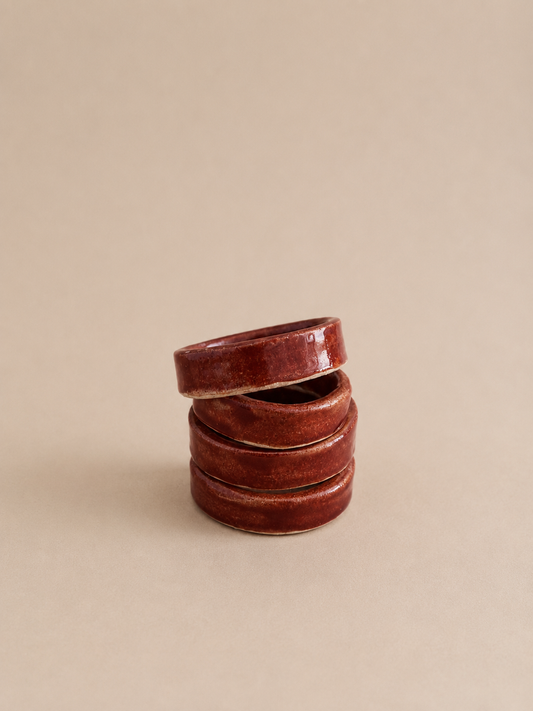 Ceramic Bangle - Maroon
