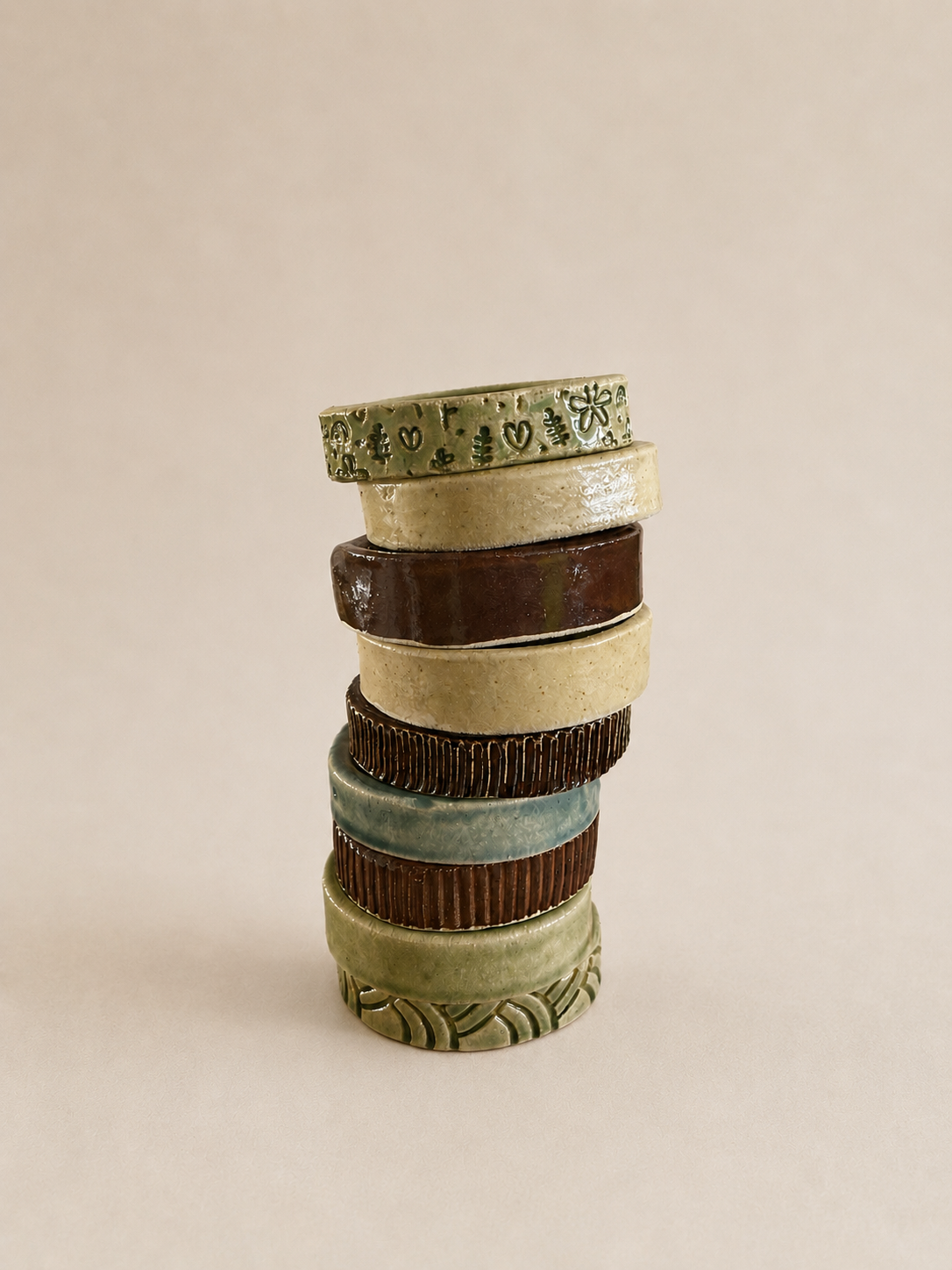 Ceramic Bangle - Blue