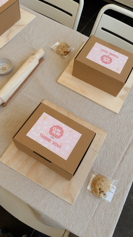 Clay Play - take home pottery kits