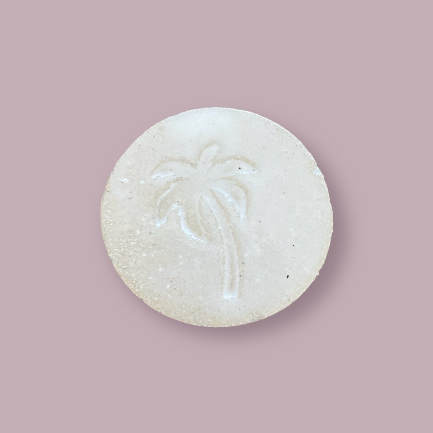 Ceramic Magnet - Palm Tree Round