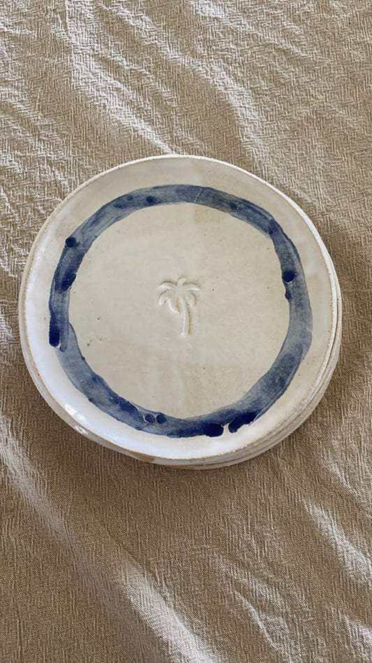 Ceramic Palm small plate