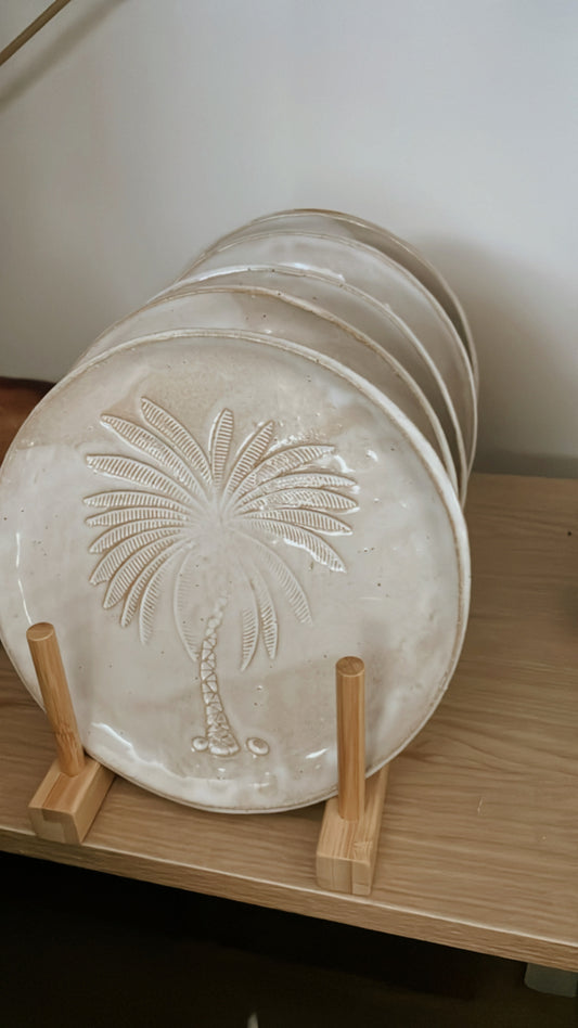Decorative Side Plate - Palm