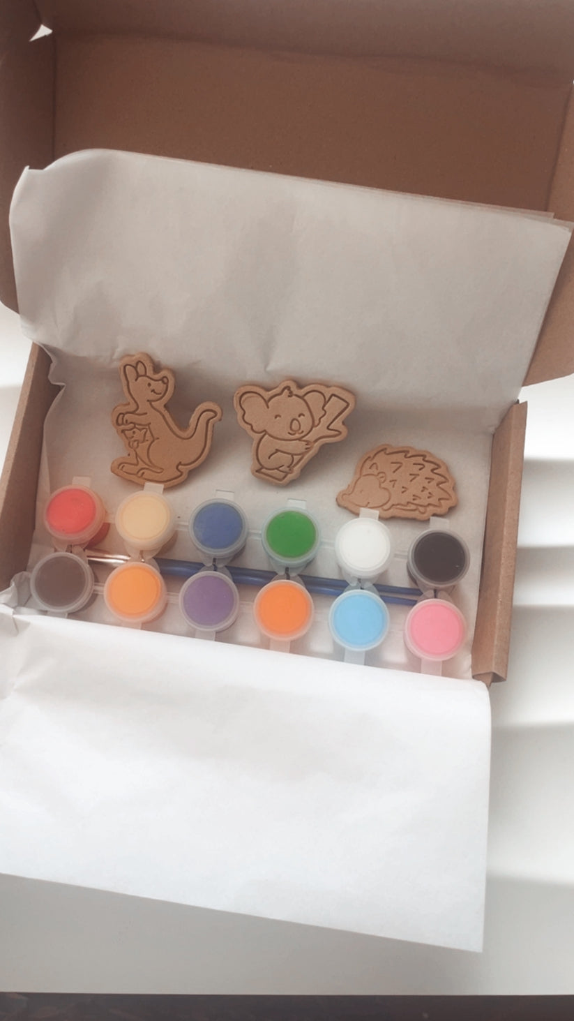 DIY Magnet set - Aussie Animals – wanderingwattleceramics